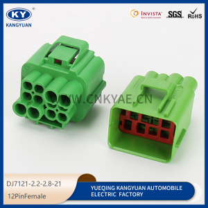 12PIN Female DJ7121-2.2-2.8-21