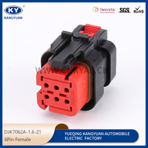 DJK7062A-1.6-21 for automotive waterproof connectors automotive plug-in 6P plug