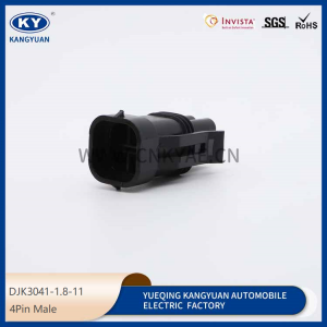DJK3041-1.8-11 for automotive waterproof connectors black connectors harness plug