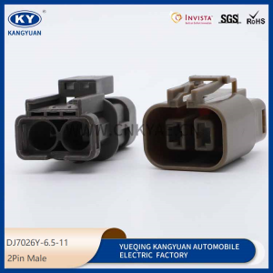 DJ7026Y-6.5-11 Suitable for automotive waterproof connector connector pressure switch plug 2P