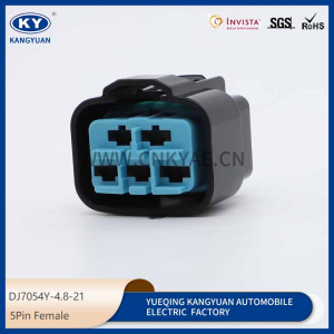 6189-0904 Plastic parts 4.8 series high-current 5P automotive connector female connector DJ7054Y-4.8-21