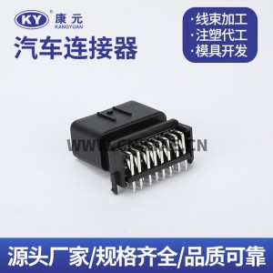 DJK7248Y-1.5-10 automotive waterproof harness connector plug 24-hole car 24 Pin plug 0150024P