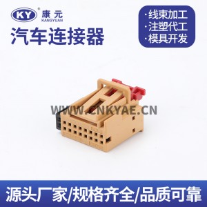 1K0 972 928A16P Automotive Connector Plug in Automotive Wire Harness Plug 16 Hole 1K0972928A