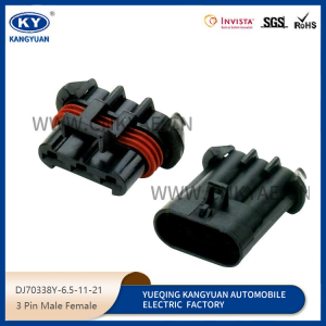 12124685/12124686 3Pin car Radiator Cooling Electric Fan Motor Relay Resistor connector for Chevy Sonic Opel Astra zafira