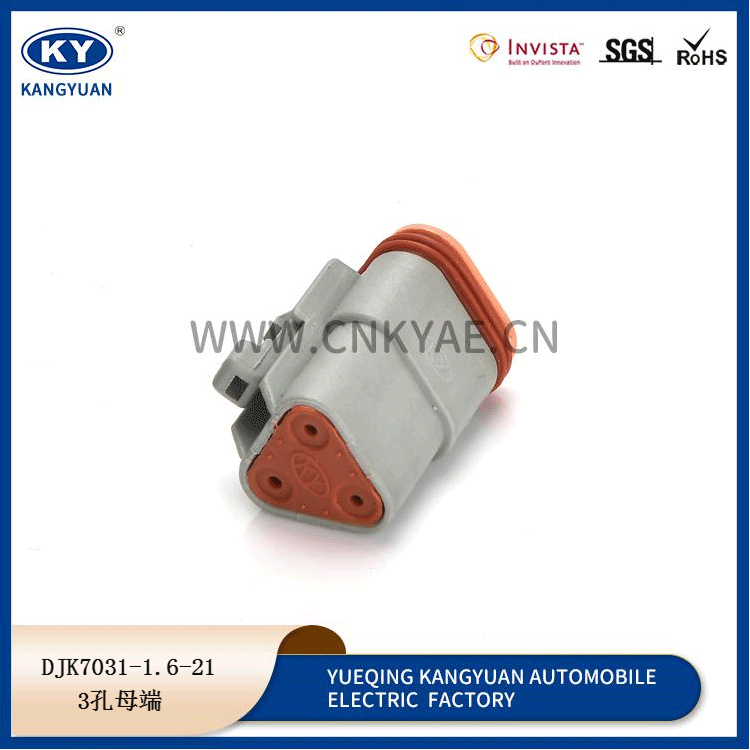 Deutsch DT Series DT06-3S Female Waterproof Automotive 3Pin Connector