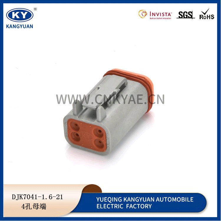 Deutsch DT Series DT06-4S Female Waterproof Automotive 4Pin Connector