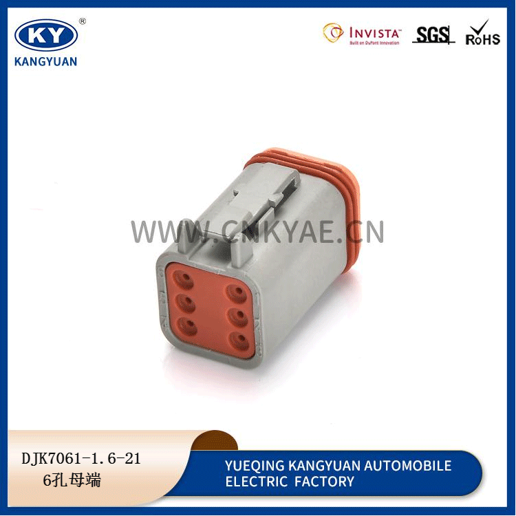 Deutsch DT Series DT06-6S Female Waterproof Automotive 4Pin Connector