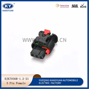 1488991-5 automotive waterproof connector 3P automotive connector reverse radar eye probe plug