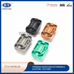 DT15-08P C A B D 8-hole waterproof connector DRI DT series beidou navigation PCB straight needle base