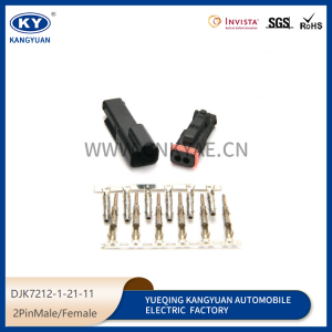 2-hole ITT type automotive waterproof connector male and female butt Plug Terminal 132015-0071/0072
