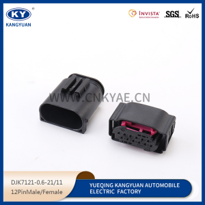 4E0972713/1534152-1 male and female rubber shell 12P hole automobile waterproof connector