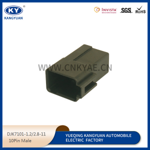 DJK7101 -1.2/2.8 -11  10 hole automobile waterproof connector automobile wiring harness plug connector