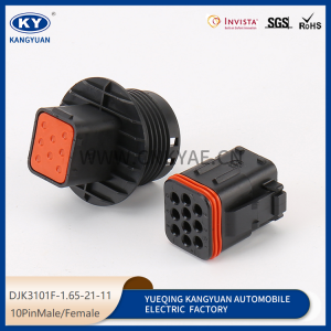 132010-000/132010-001 automotive waterproof connector butt plug 10P male and female