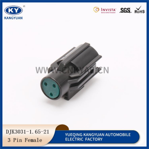 Automotive connector connectors black 3-hole 3-core plug 1.65 series DJK3031-1.65-21