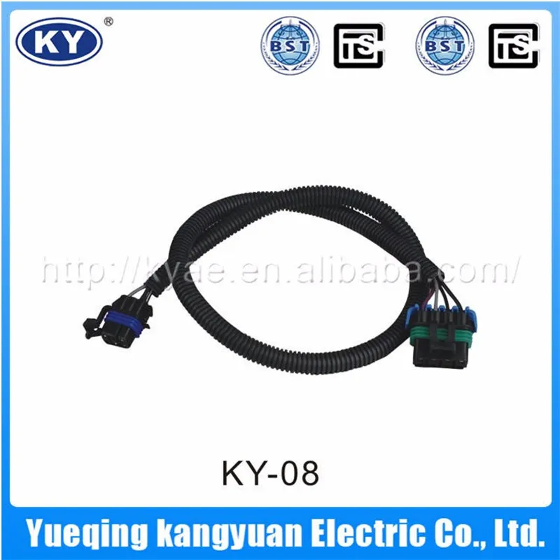 Customized Automotive Headlight Automobile Wire Radio Connector Harness