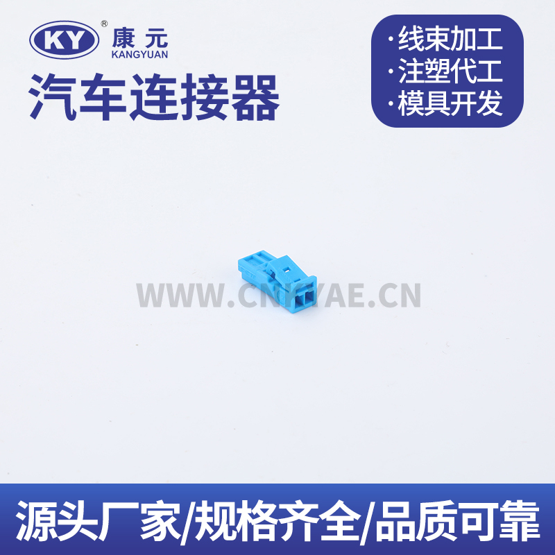 Male 9-968554-9 Famale 9-1718333-1 KY 2 Pin Car ECU Automobile Waterproof Connector Featured Image
