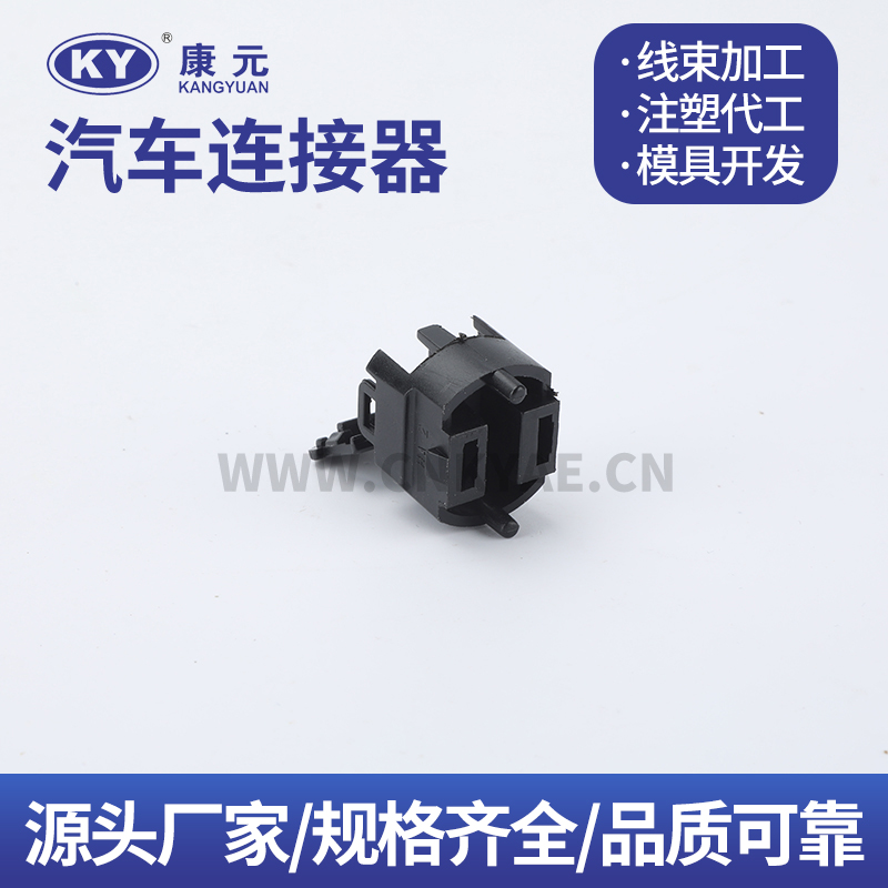 DJK7029E-6.3-21 KY 2 Pin Car ECU Automobile Waterproof Connector Featured Image