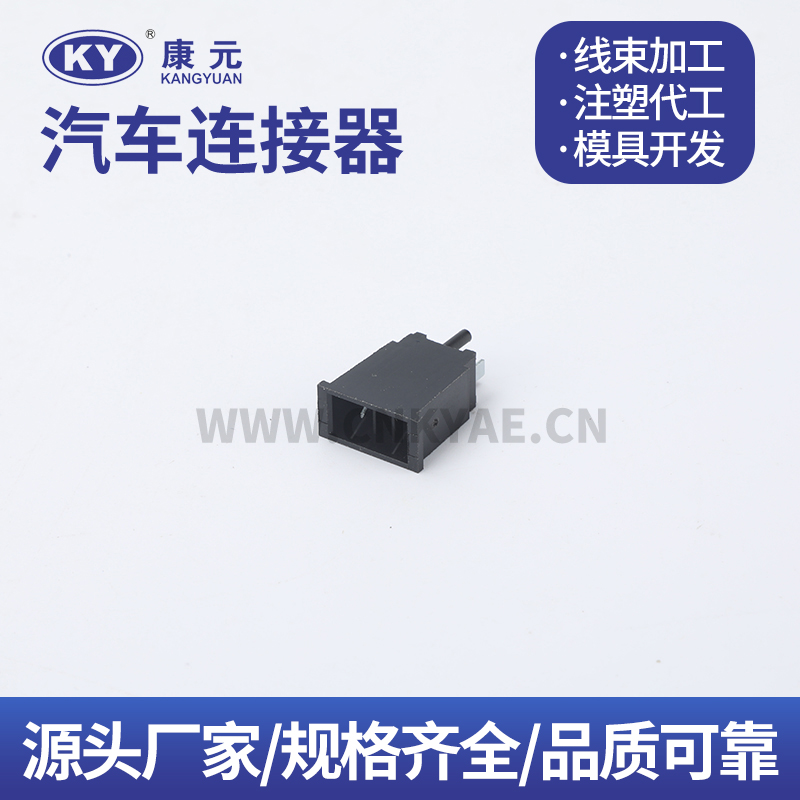 Fuse box 1 road 2 pin 0.6 cm wire harness series Car ECU Automobile Waterproof Connector Featured Image