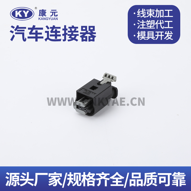 1-1418463-1 DJK7026A-0.6-21 Car ECU Automobile Waterproof Connector 2 pin